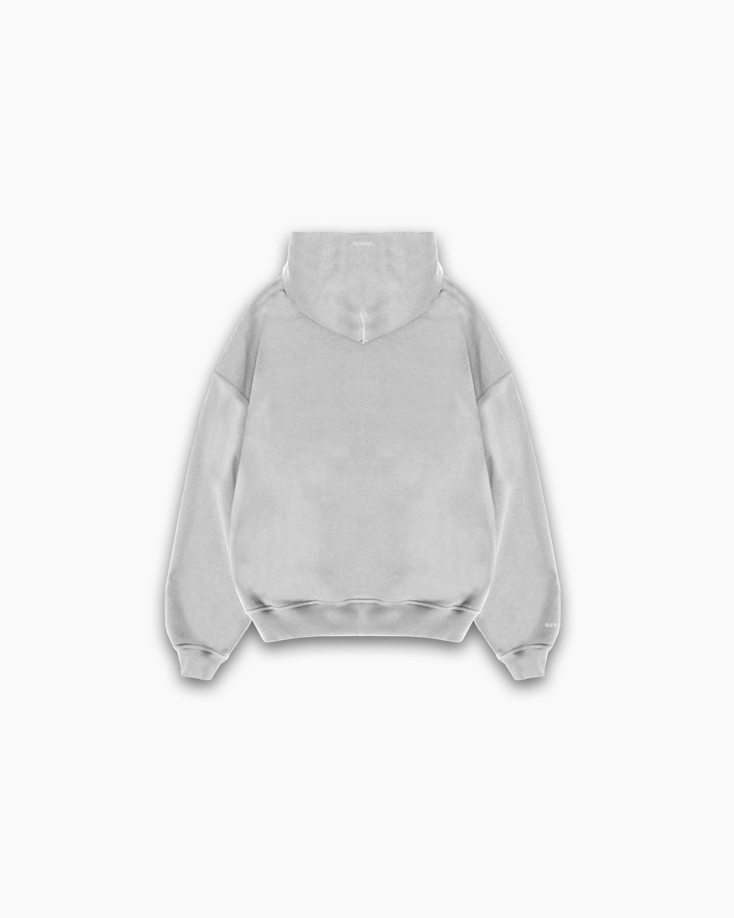SLFMADE® x DASHIE 'FADED CLUB' GREY HOODIE