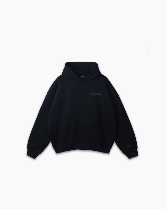 SLFMADE X PEACHY ESPORTS 'PEACHY' BLACK HOODIE