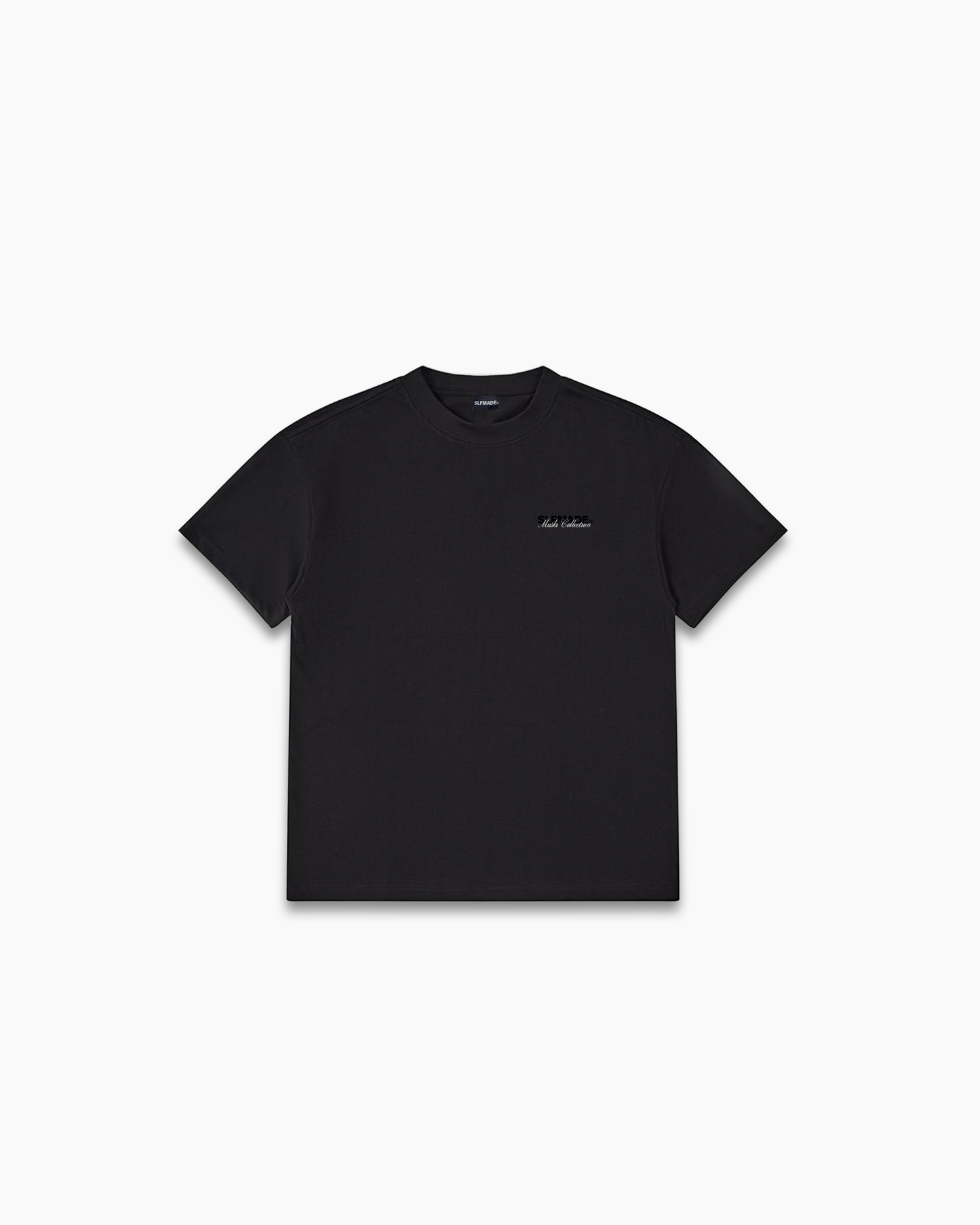 SLFMADE X MUSKI 'SIGNATURE' BLACK T-SHIRT